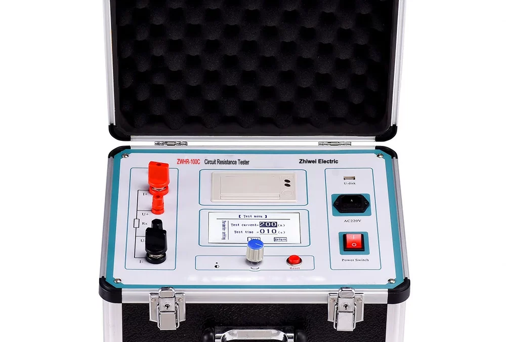 Contact resistance meter keeps the safety of electrical system